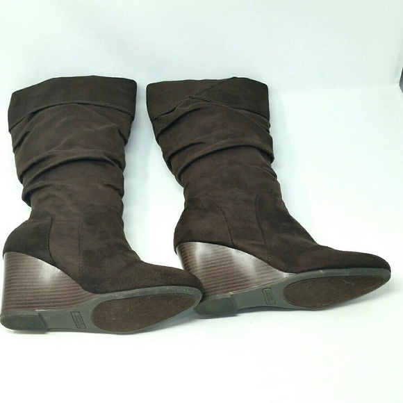 Rampage Shireen Wedge Boots, sz 7 - Picture 2 of 6